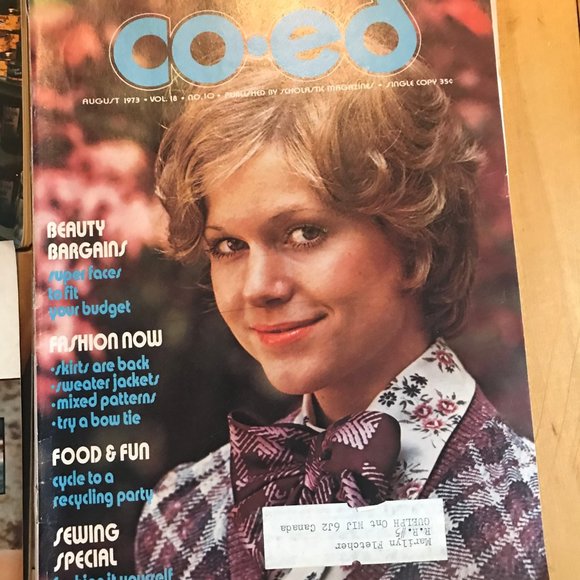 Set of 5 Vintage "Co-Ed" Magazines From 1973 - Picture 6 of 11